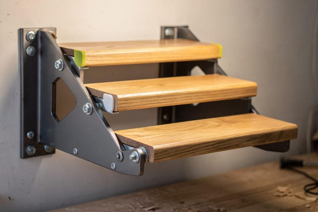 Setzstufen aus Holz – Artis Treppen